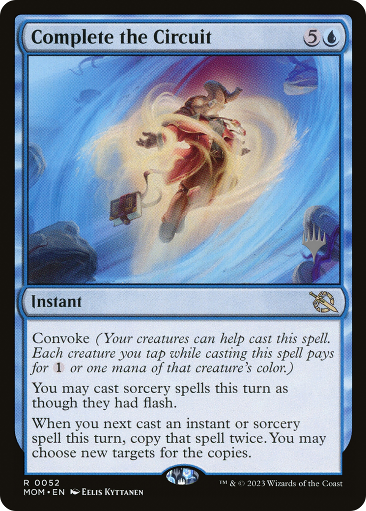 Complete the Circuit (Promo Pack) [March of the Machine Promos] Foil