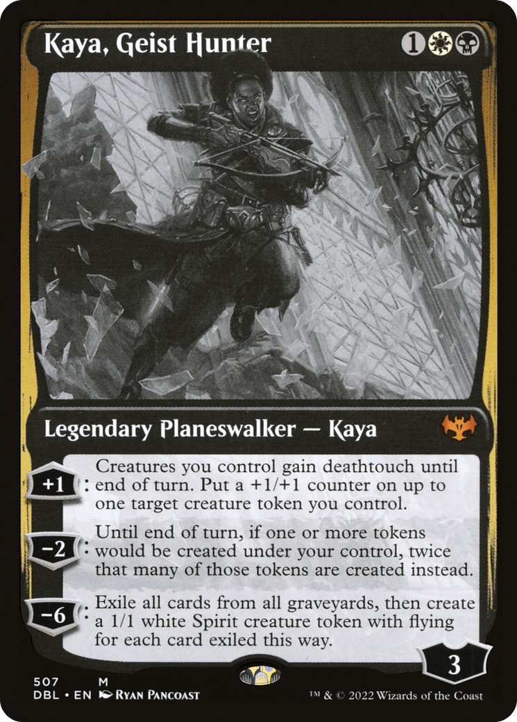 Kaya, Geist Hunter [Innistrad: Double Feature] Foil