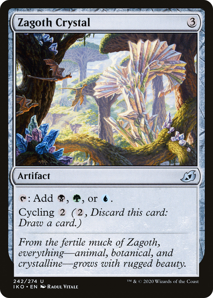 Zagoth Crystal [Ikoria: Lair of Behemoths] Foil