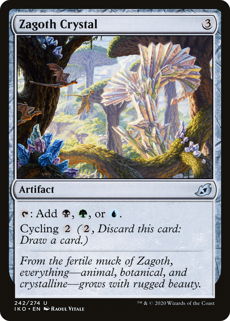 Zagoth Crystal [Ikoria: Lair of Behemoths] Foil