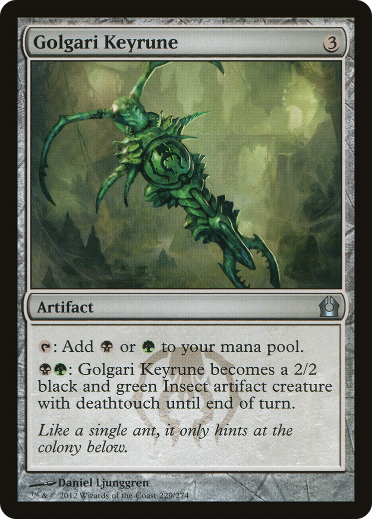 Golgari Keyrune [Return to Ravnica] Foil