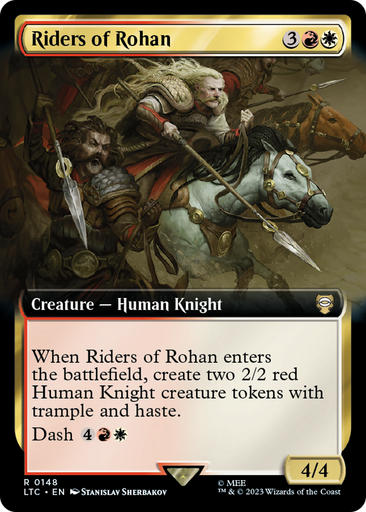 Riders of Rohan (148) [Tales of Middle-earth Commander] : (Extended Art) Foil