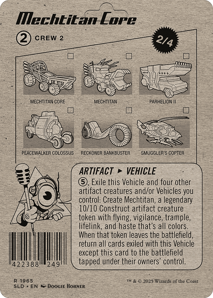 Mechtitan Core // Mechtitan Core (1965) [Secret Lair Drop]  (Borderless) Foil