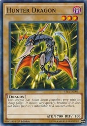 Hunter Dragon [YS14-EN003] Common