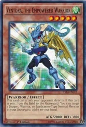 Ventdra, the Empowered Warrior [YS14-EN012] Common