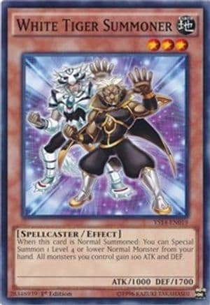 White Tiger Summoner [YS14-EN019] Common