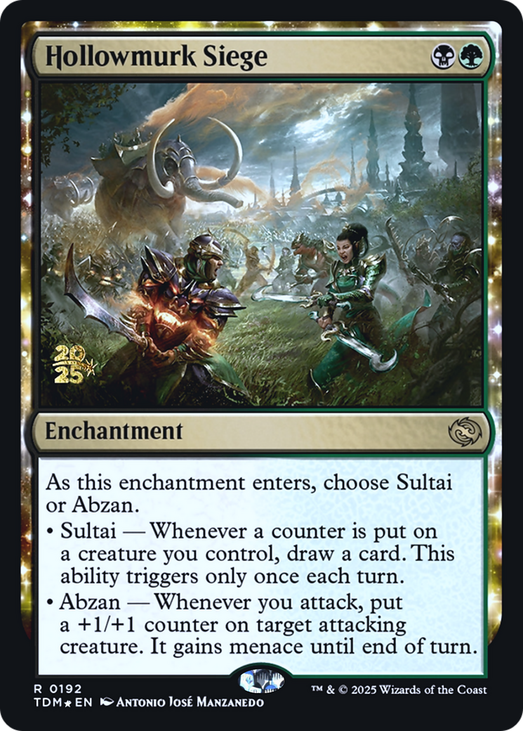 Hollowmurk Siege (192) [Prerelease Cards]  Foil