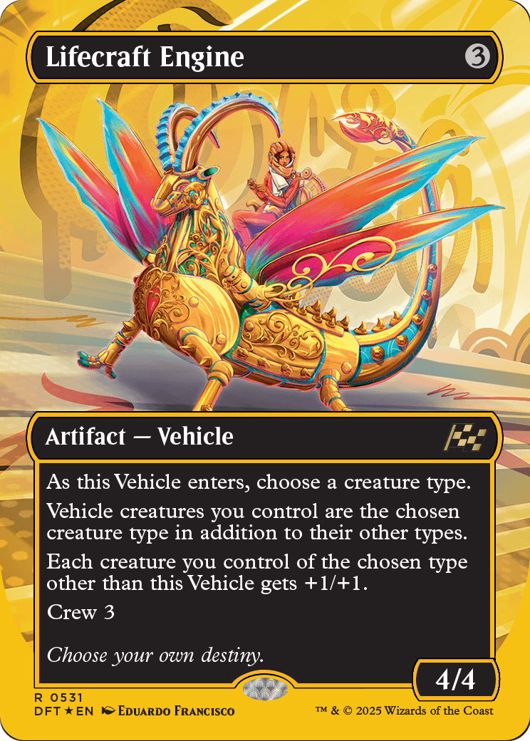 Lifecraft Engine |  Foil (531) [Aetherdrift]