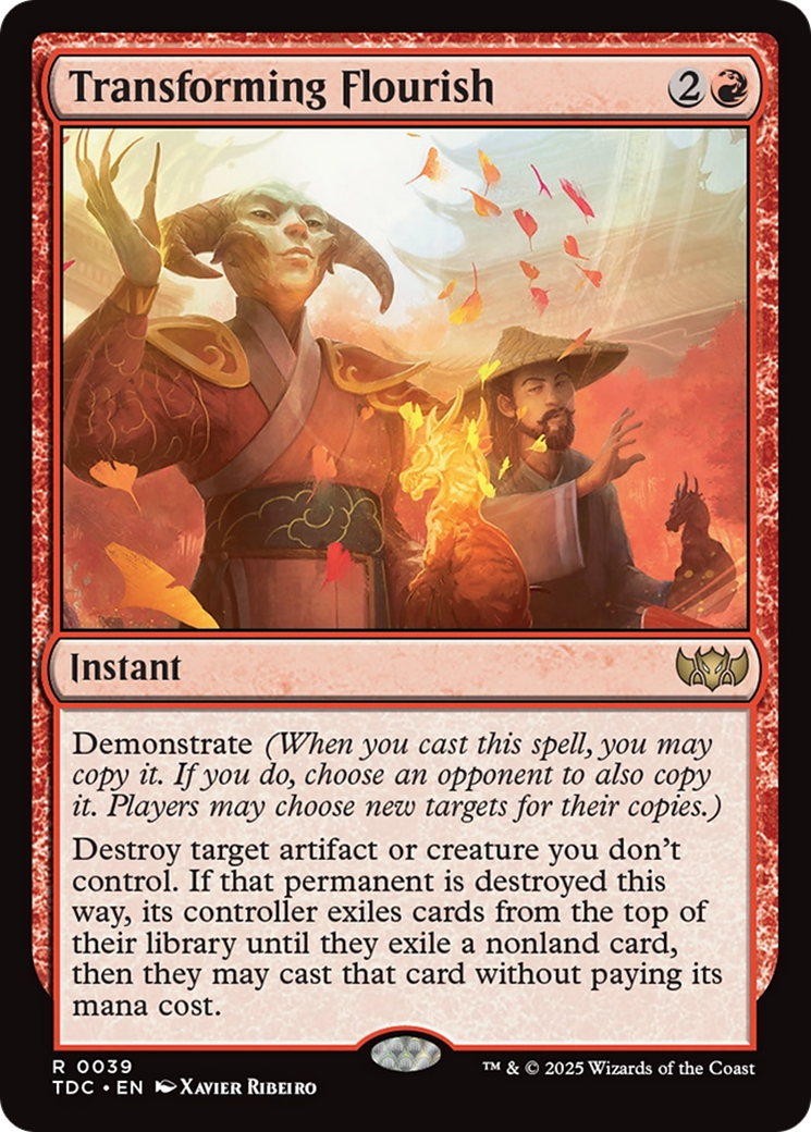 Transforming Flourish (039) [Commander: Tarkir: Dragonstorm]