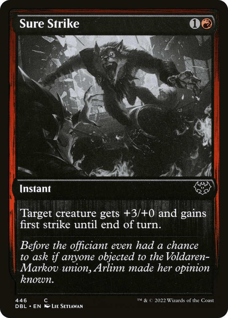 Sure Strike [Innistrad: Double Feature] Foil