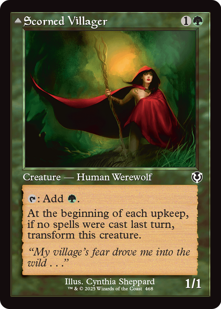Scorned Villager (Retro Frame) (-468) [Innistrad Remastered]