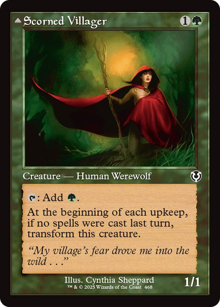 Scorned Villager (Retro Frame) (-468) [Innistrad Remastered]