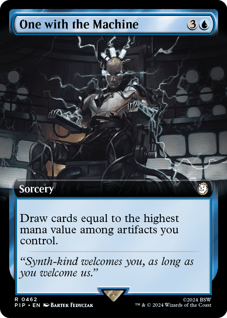One with the Machine (Extended Art) [Fallout] Foil