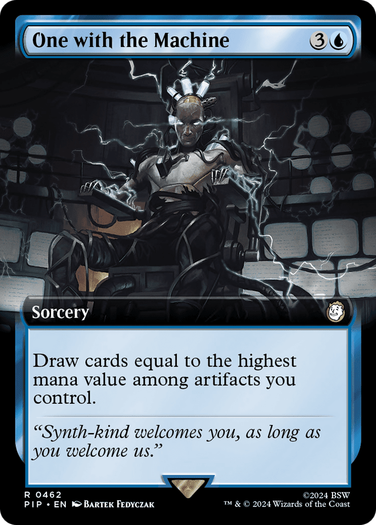 One with the Machine (Extended Art) [Fallout] Foil