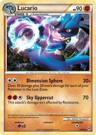 Lucario (Call of Legends) 14/095 - Deck Exclusives