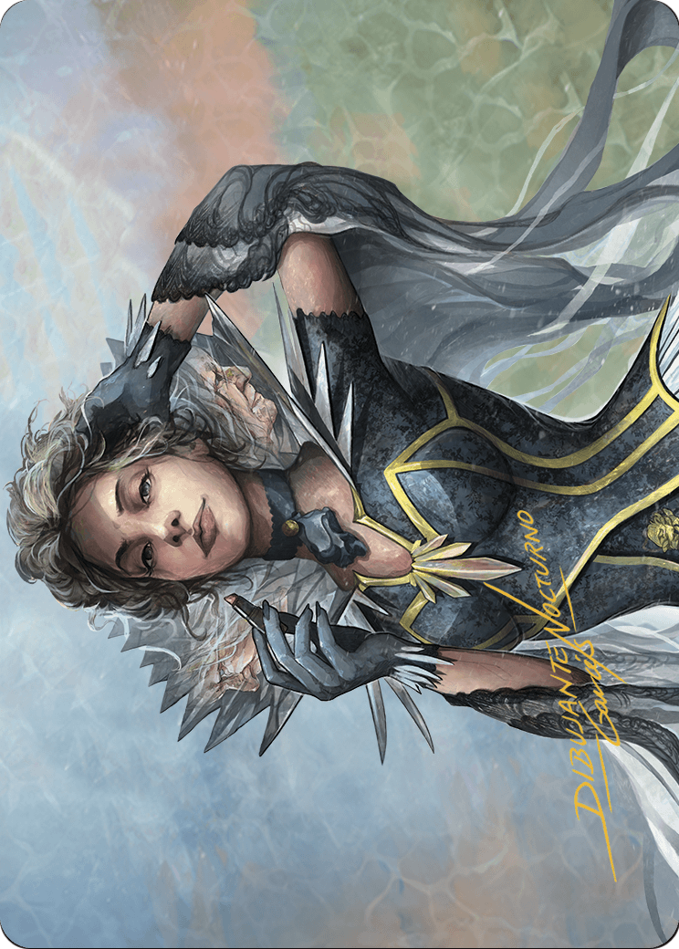 Eriette, the Beguiler // Eriette, the Beguiler (AOTJ-052) - Outlaws of Thunder Junction Art Series (Borderless) Foil