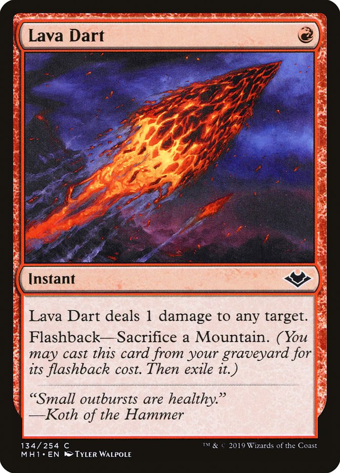 Lava Dart 134 (Modern Horizons) 