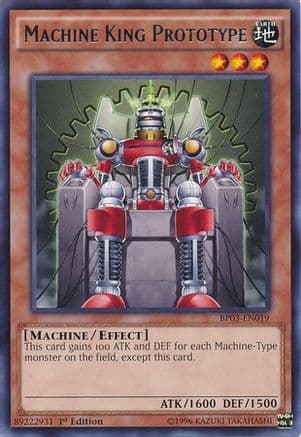 Machine King Prototype [BP03-EN019] Rare