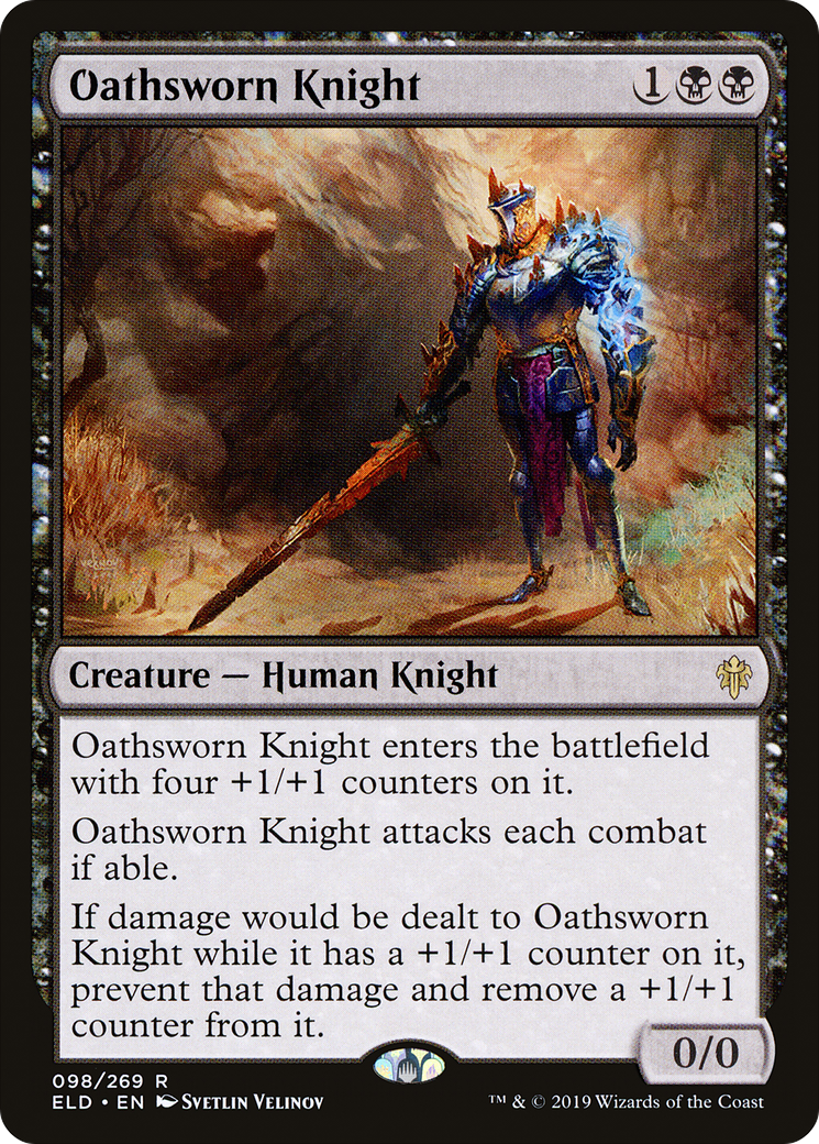 Oathsworn Knight [Throne of Eldraine] Foil