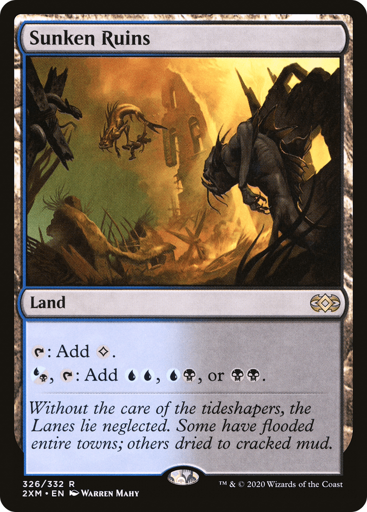 Sunken Ruins [Double Masters] Foil