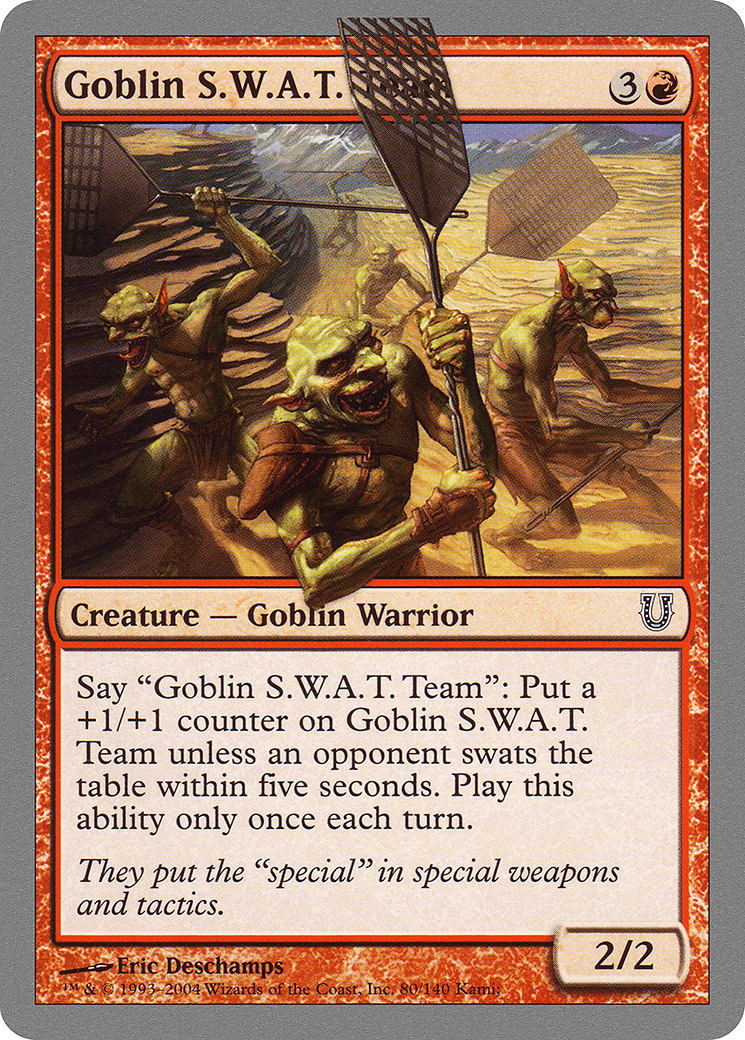 Goblin S.W.A.T. Team [Unhinged] Foil