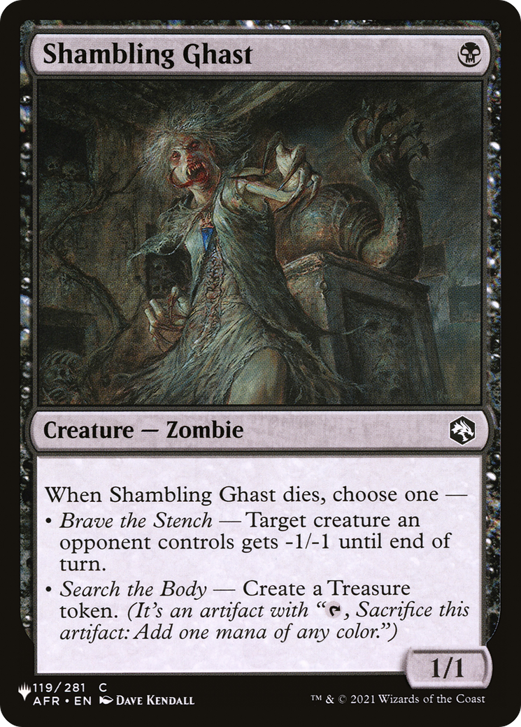 Shambling Ghast |  (AFR-119) [The List]
