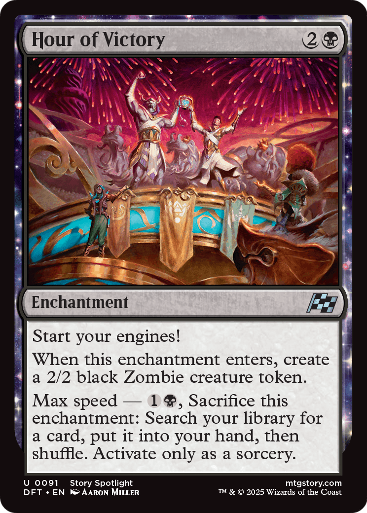 Hour of Victory |  Foil (091) [Aetherdrift]