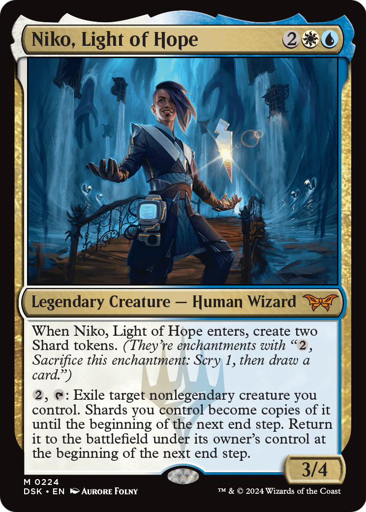 Niko, Light of Hope [Duskmourn: House of Horror] Foil