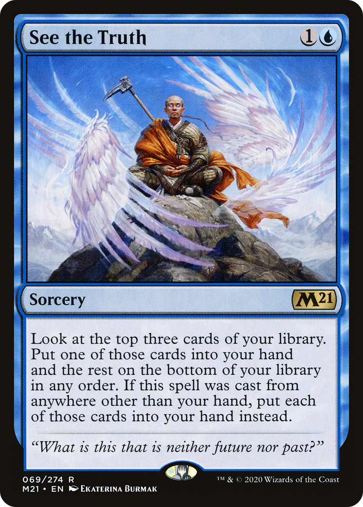 See the Truth [Core Set 2021] Foil