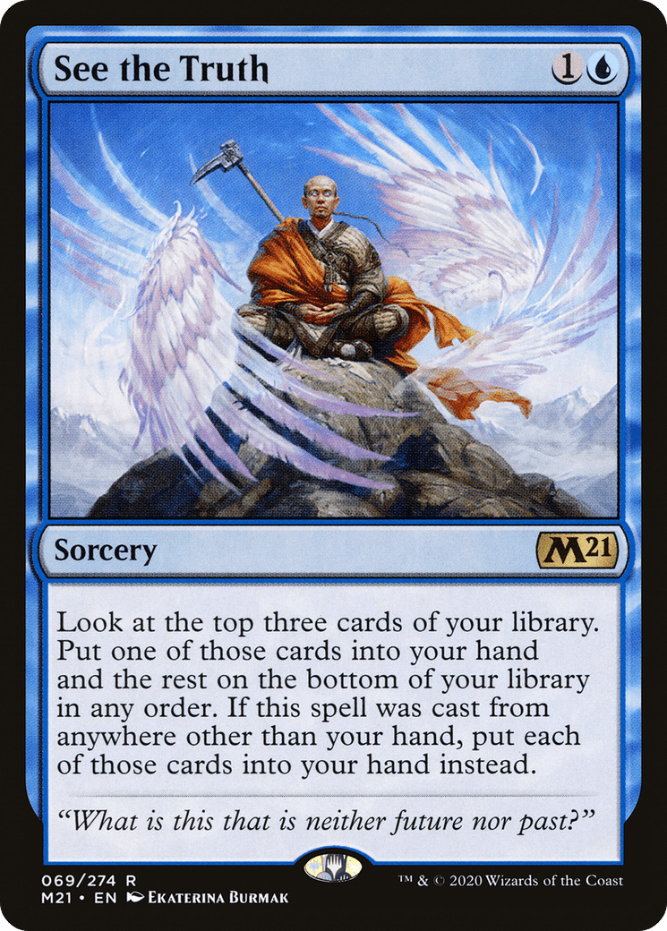 See the Truth [Core Set 2021] Foil