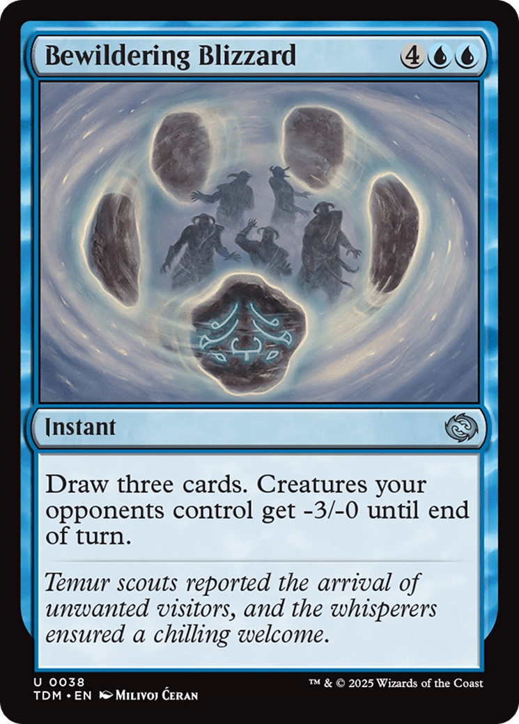 Bewildering Blizzard (038) [Tarkir: Dragonstorm]
