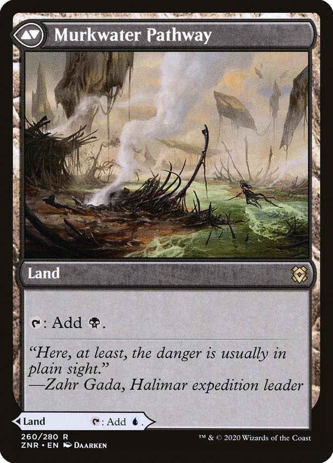 Clearwater Pathway // Murkwater Pathway [Zendikar Rising] Foil
