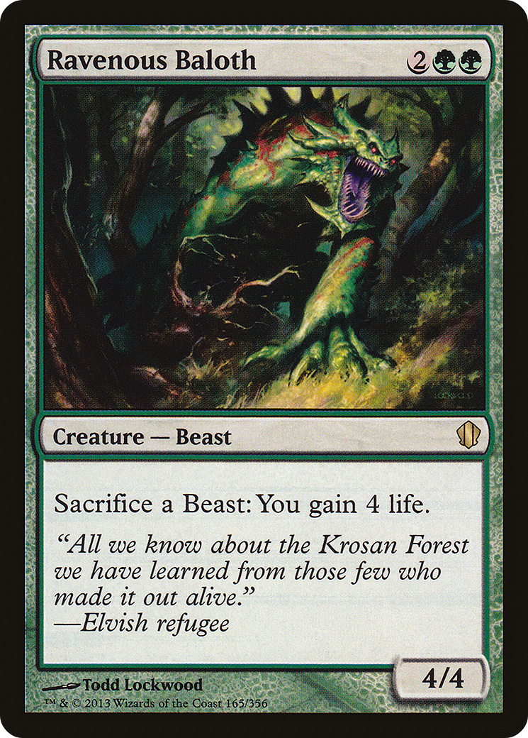 Ravenous Baloth [Commander 2013]