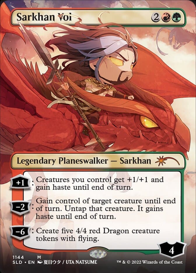 Sarkhan Vol (Borderless) [Secret Lair Drop Series] Foil