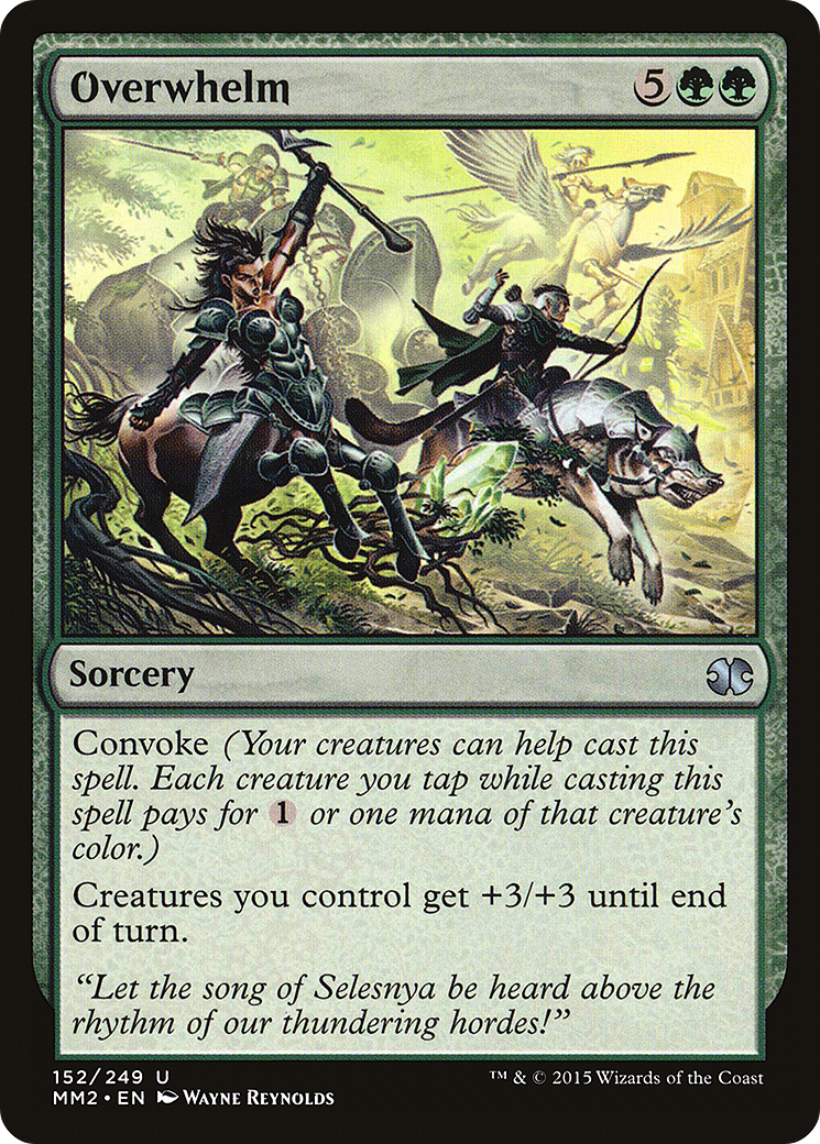 Overwhelm [Modern Masters 2015] Foil