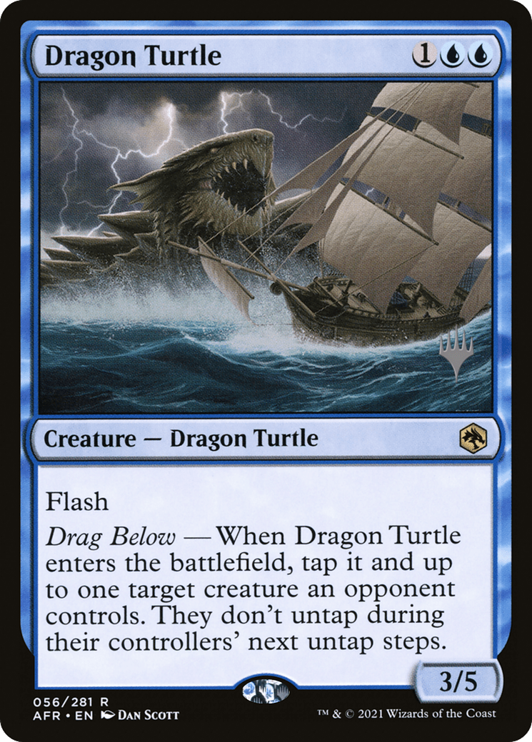 Dragon Turtle (Promo Pack) [Dungeons & Dragons: Adventures in the Forgotten Realms Promos]