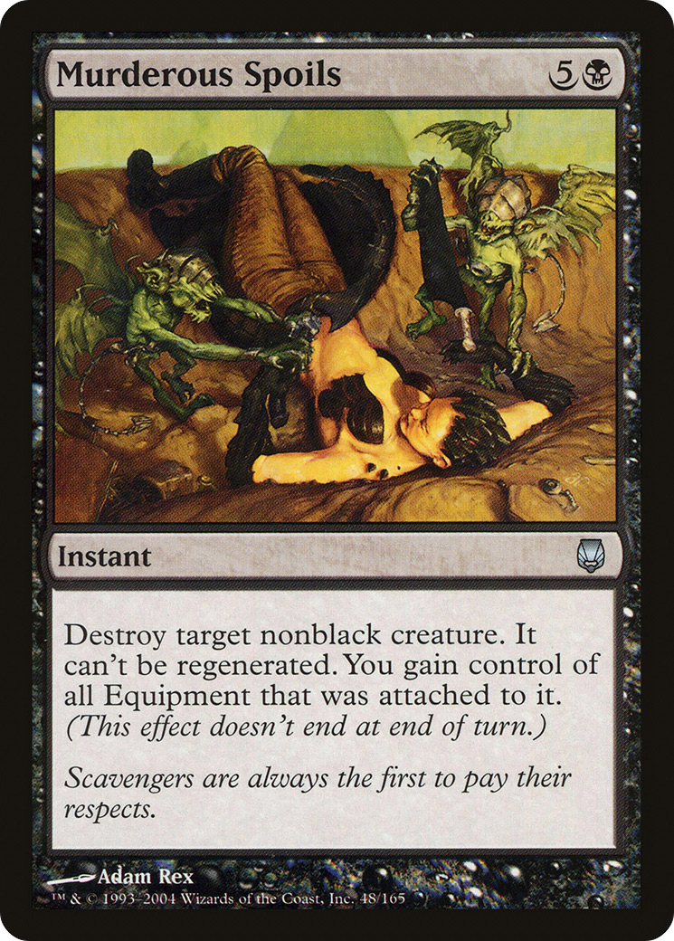 Murderous Spoils [Darksteel] Foil