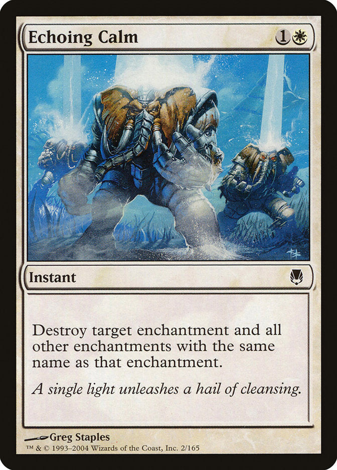 Echoing Calm 2/165 (Darksteel) 