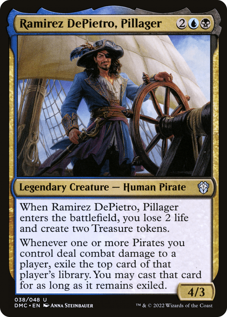 Ramirez DePietro, Pillager [Dominaria United Commander] Foil