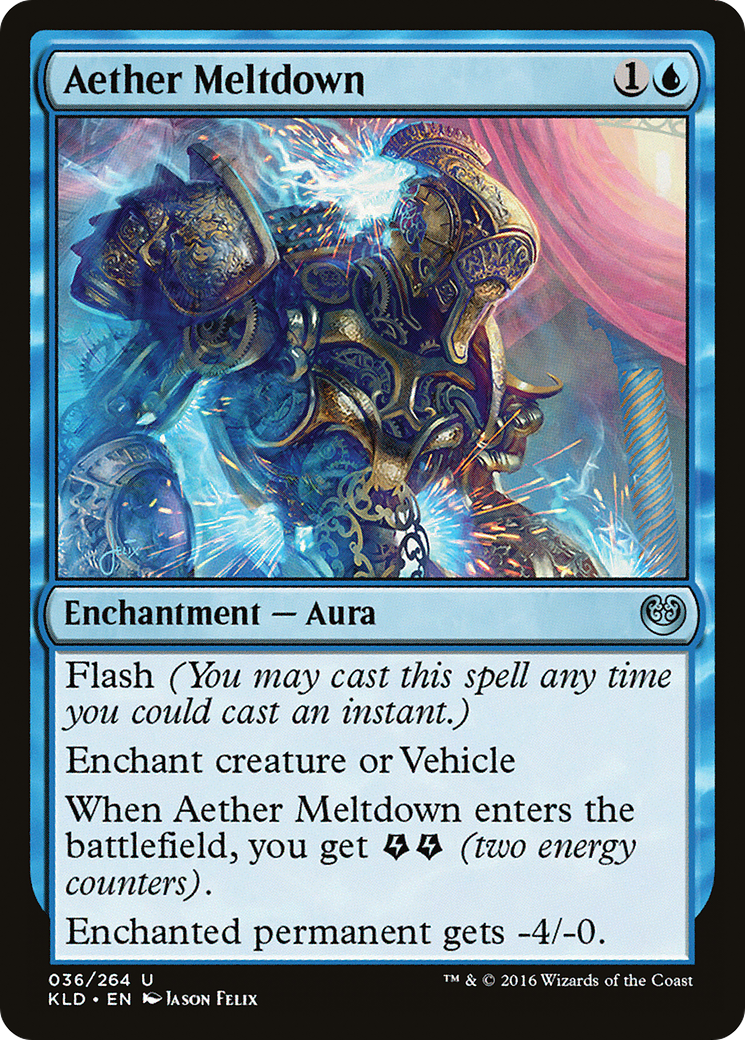 Aether Meltdown [Kaladesh] Foil