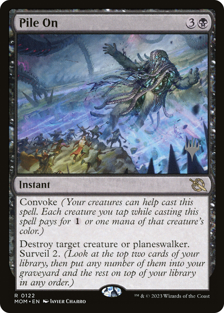 Pile On (Promo Pack) [March of the Machine Promos] Foil