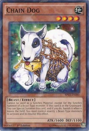 Chain Dog [BP03-EN080] Shatterfoil Rare