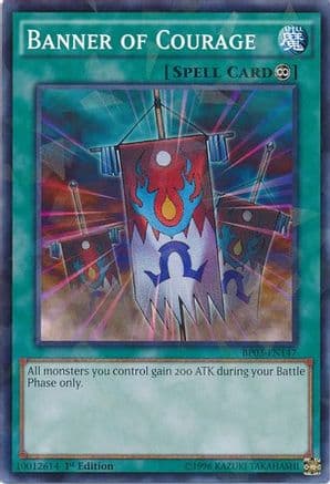 Banner of Courage [BP03-EN147] Shatterfoil Rare
