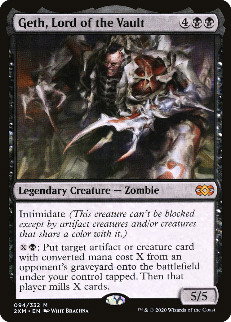 Geth, Lord of the Vault [Double Masters] Foil