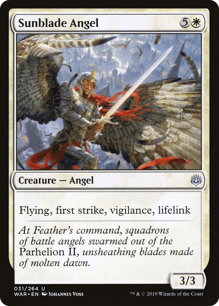 Sunblade Angel [War of the Spark] Foil