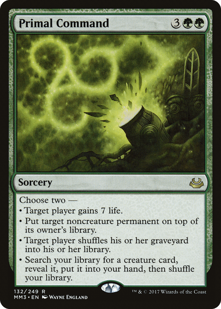Primal Command [Modern Masters 2017] Foil