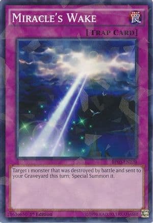 Miracle's Wake [BP03-EN220] Shatterfoil Rare