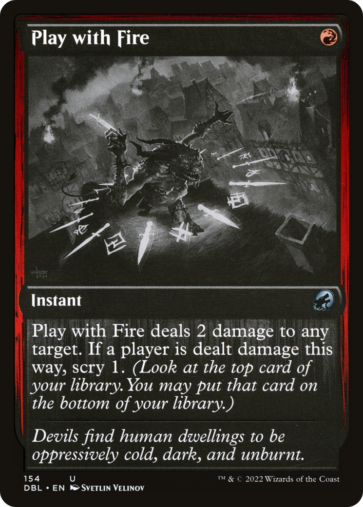 Play with Fire [Innistrad: Double Feature] Foil