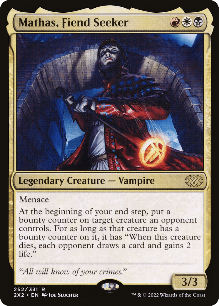 Mathas, Fiend Seeker [Double Masters 2022]