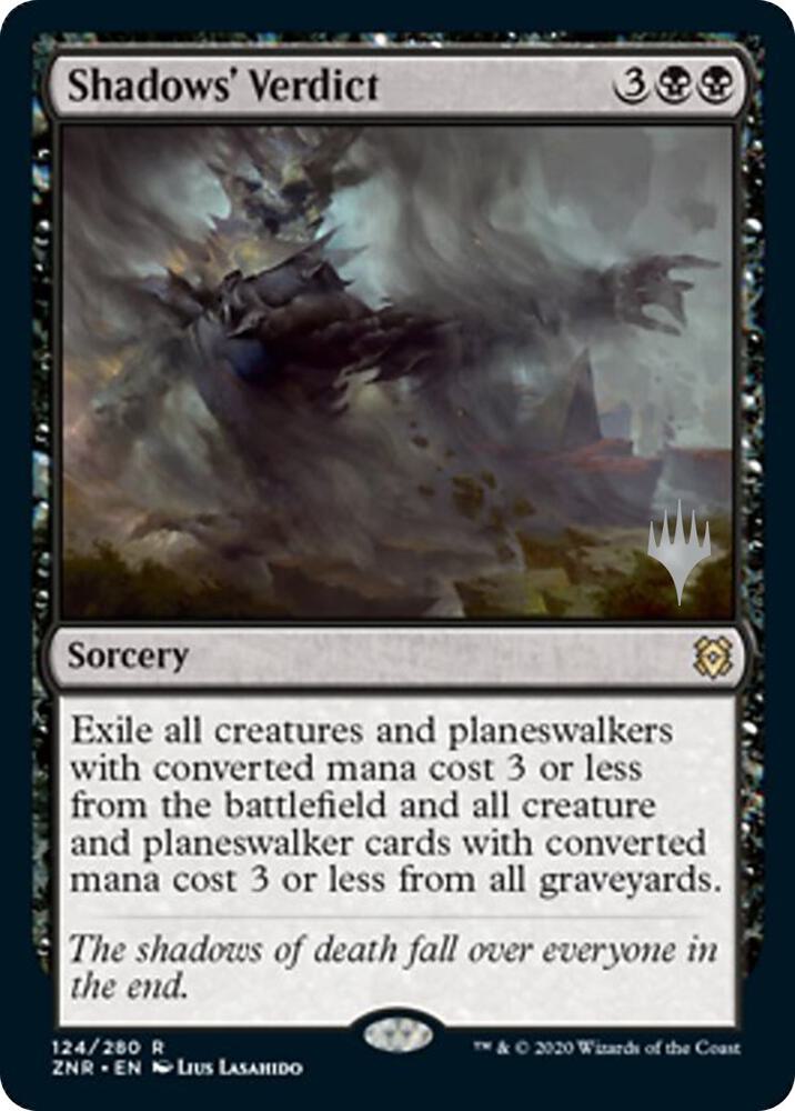 Shadows Verdict 124 (Promo Pack: Zendikar Rising) 